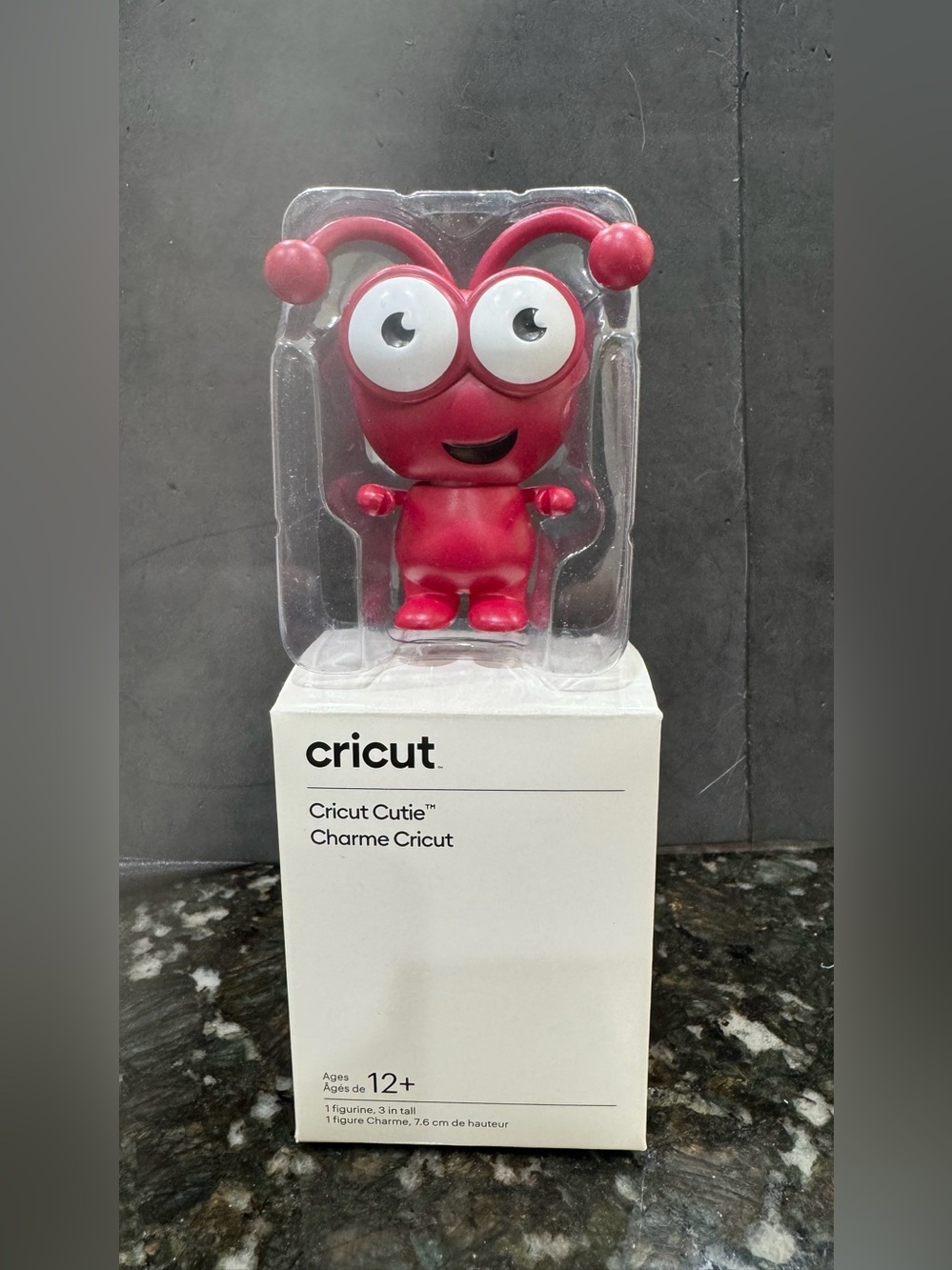 Cricut Cutie Figurine Red Collectible